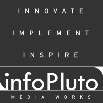 info pluto media works logo info pluto logo